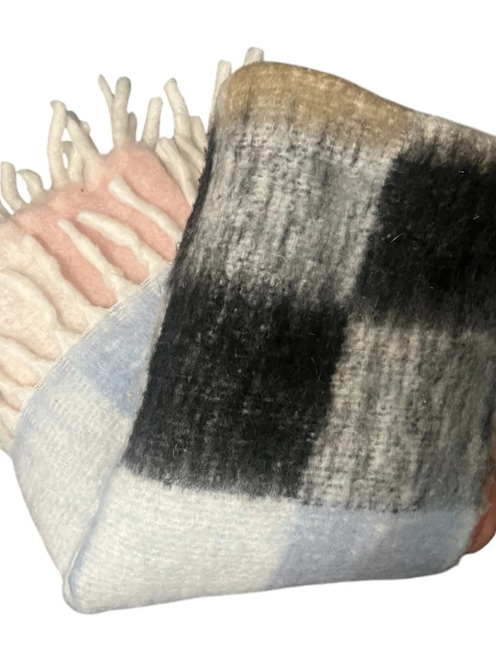 Cozy Cocoon Fringed Throw Blanket